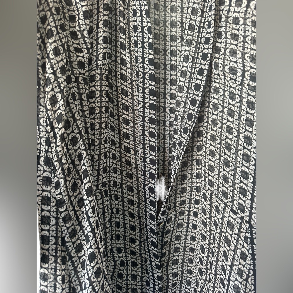 MISA Los Angeles Ines Dress Lattice Tile Color Maxi Dress Size M - Picture 6 of 11
